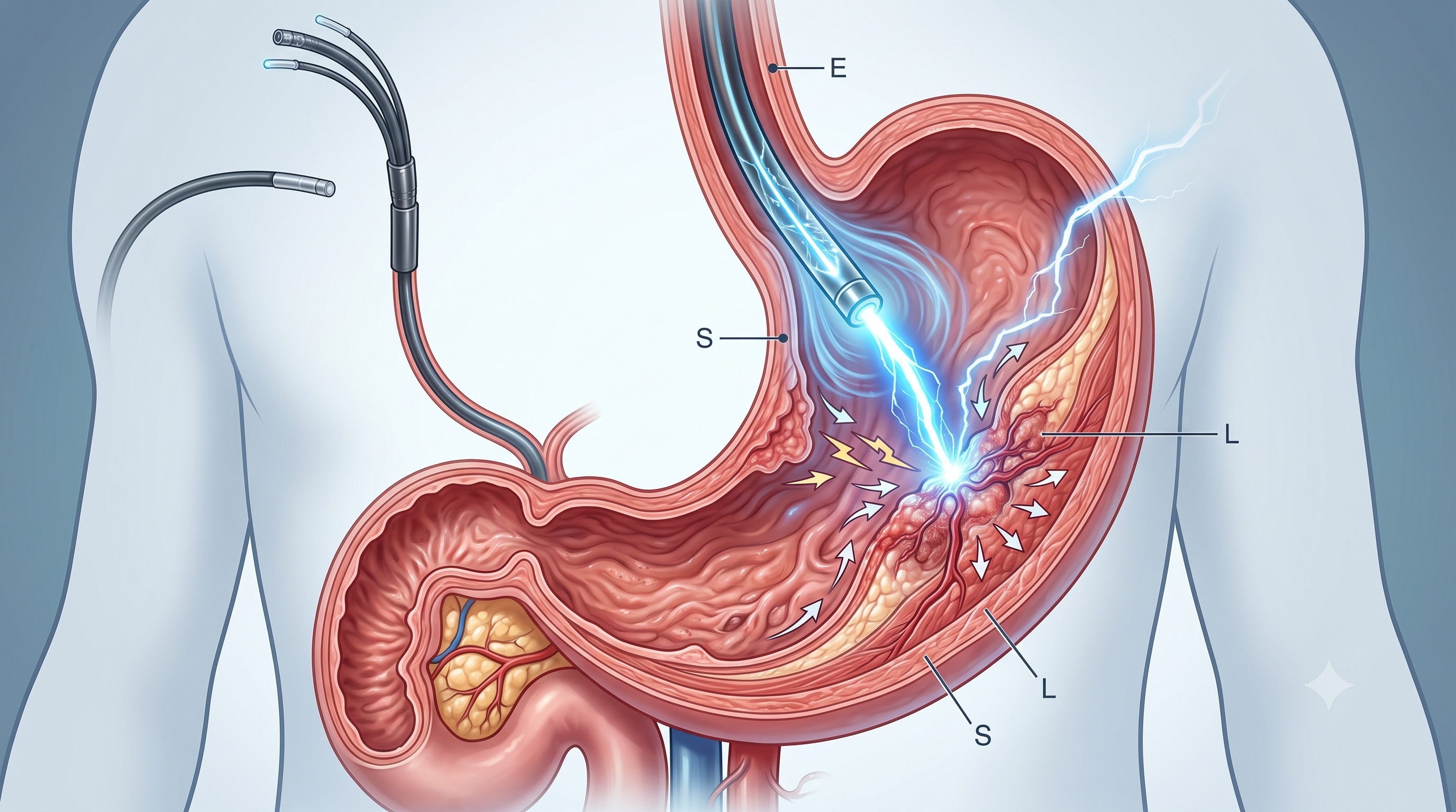 Argon plasma coagulation (APC)