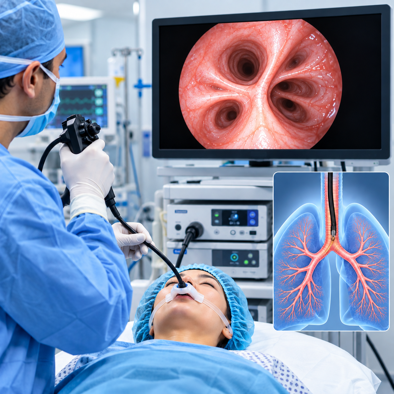 Bronchoscopy - Advanced Endoscopic Techniques for Selected Gastrointestinal Conditions